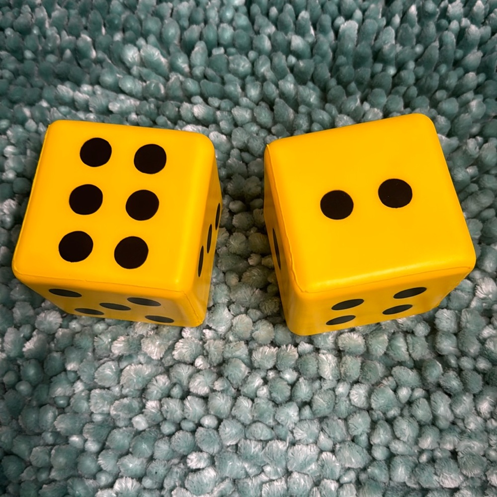 Jumbo Foam Dice 🎲